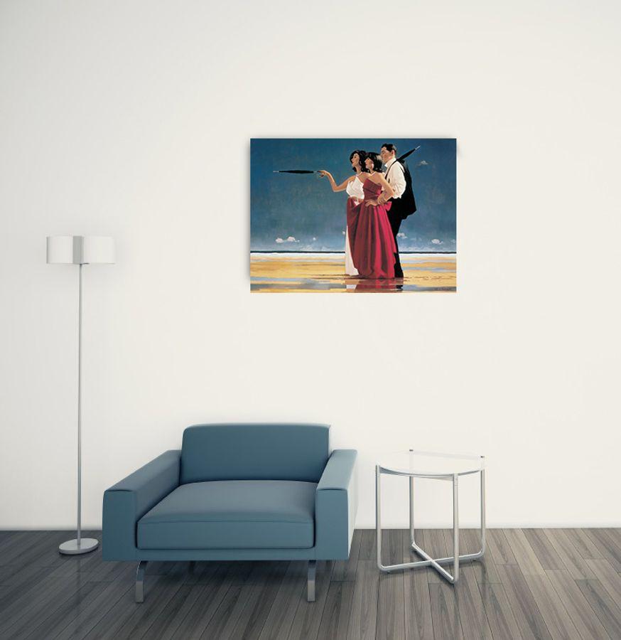 Artopweb Vettriano - The Missing Man I Decorative MDF Panel (80x60cm)