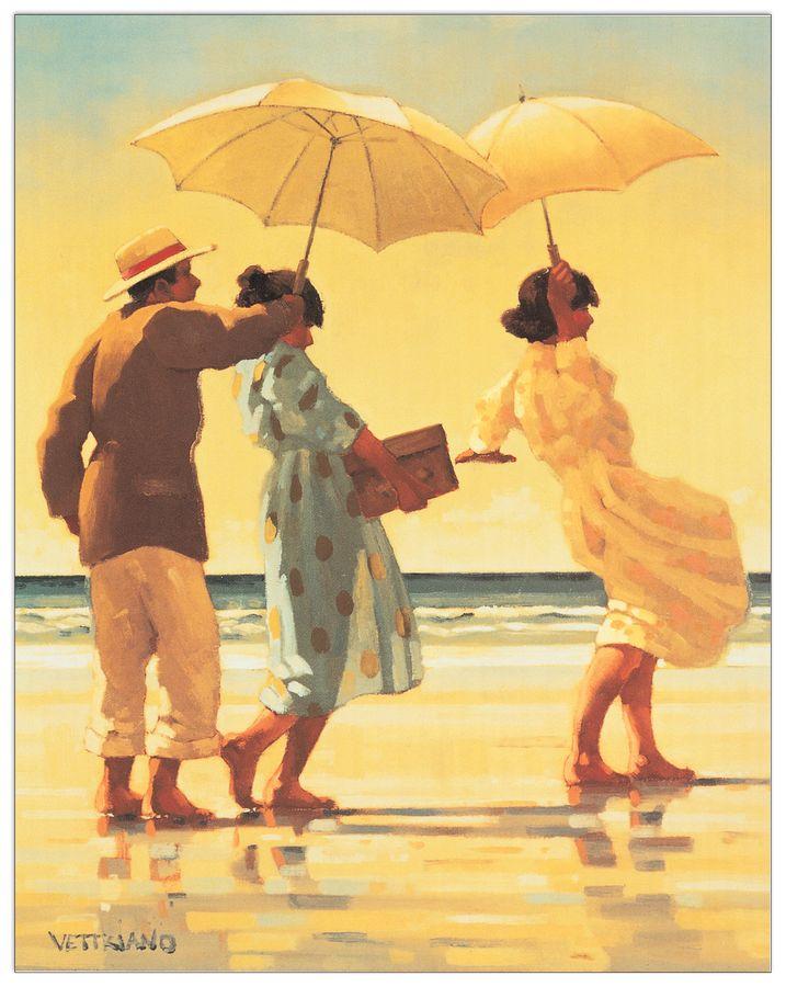 artopweb Vettriano - The Pic Nic Party Decorative MDF Panel (32x40cm)