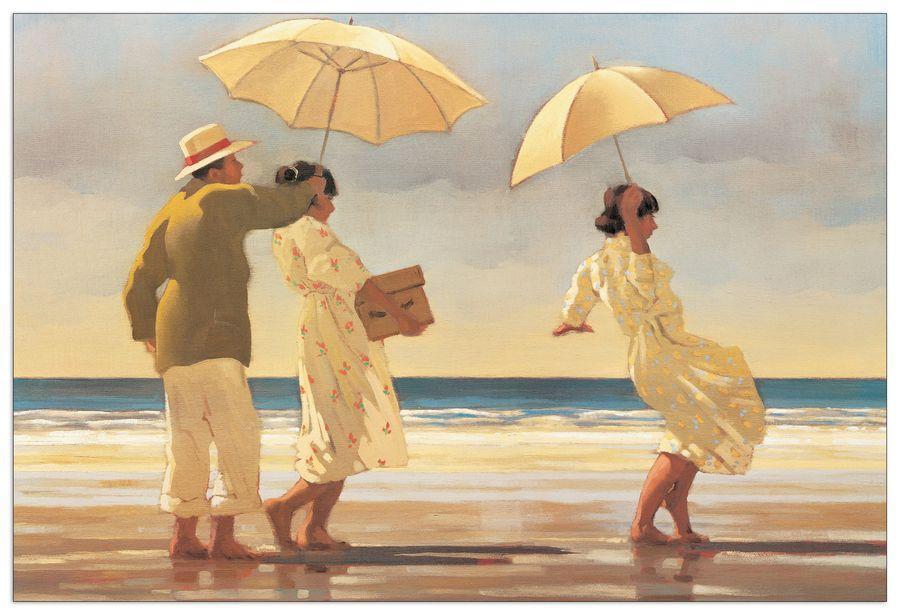 artopweb Vettriano - The Picnic Party Decorative MDF Panel (120x90cm)