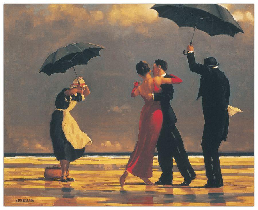 artopweb Vettriano - The Singing Butler Decorative MDF Panel (61x48cm)