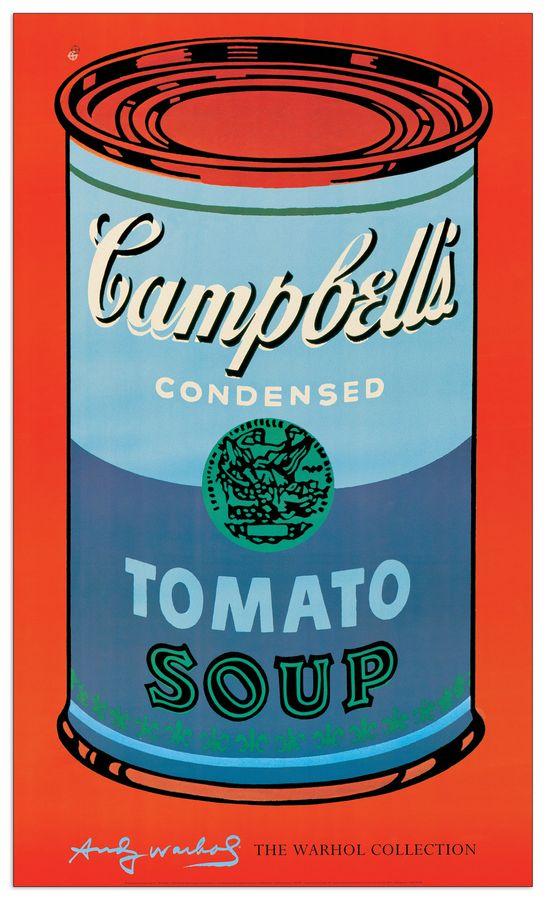 artopweb Warhol - Campbell's Soup Can 1965 Decorative MDF Panel (21x35cm)