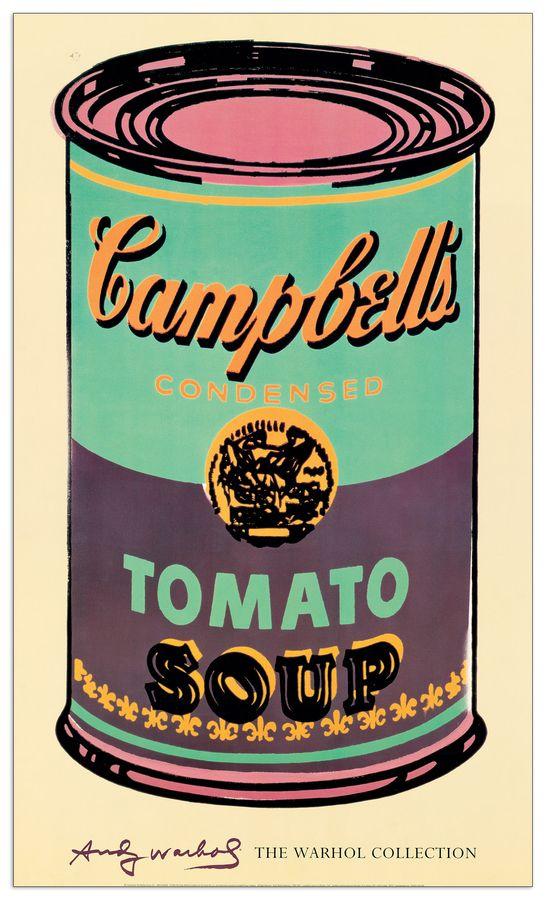 artopweb Warhol - Campbell's Soup Can 1965 Decorative MDF Panel (61x101cm)