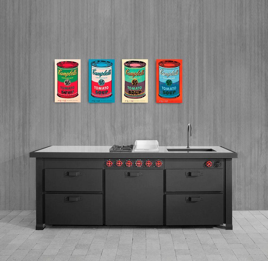 Artopweb Warhol - Campbell's Soup Can 1965 Decorative MDF Panel (21x35cm)