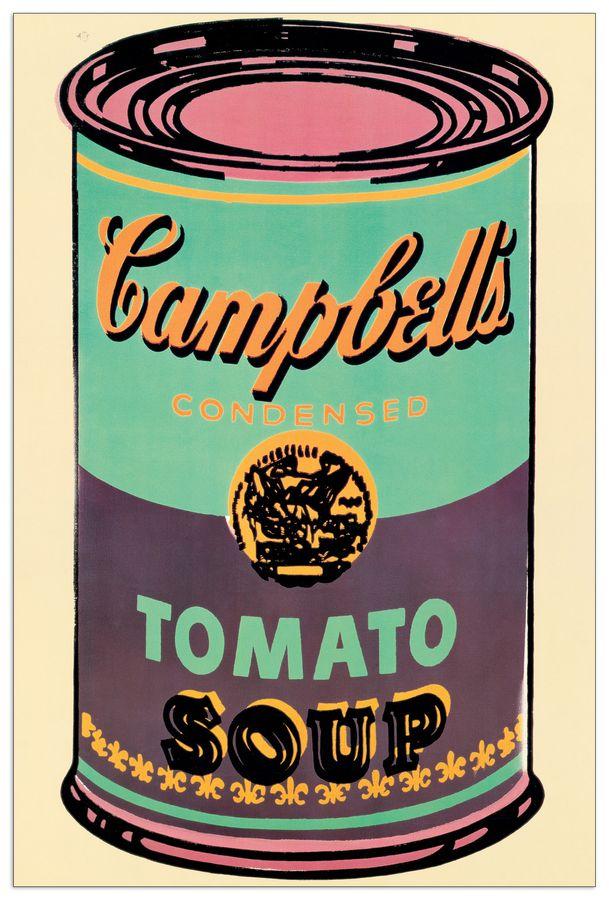 artopweb Warhol - Campbell's Soup Can 1965 Decorative MDF Panel (60x90cm)