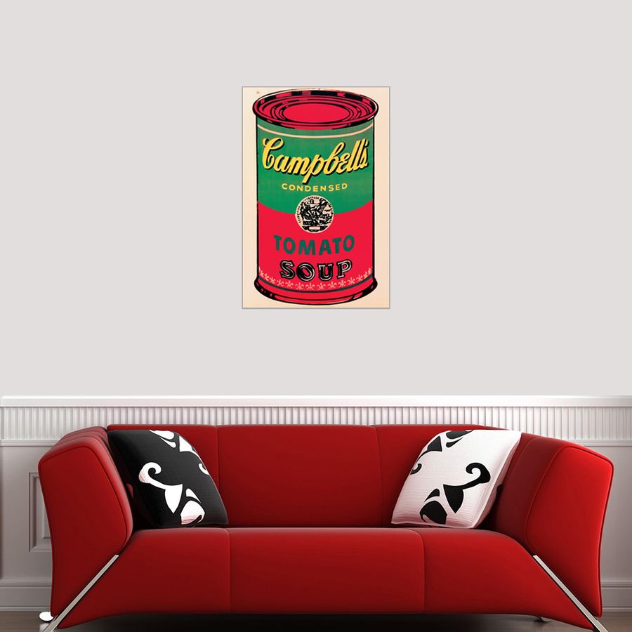 Artopweb Warhol - Campbell Soup Can 1965 Decorative MDF Panel (60x90cm)