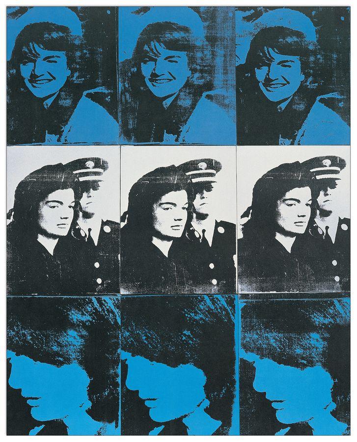 artopweb Warhol - Jacqueline Jackies 1964 Decorative MDF Panel (68x88cm)