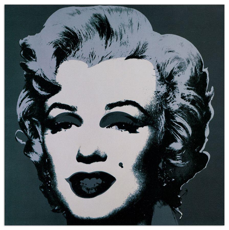 artopweb Warhol - Marilyn Monroe Decorative MDF Panel (28x35cm)