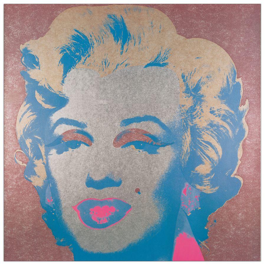 artopweb Warhol - Marilyn Monroe Decorative MDF Panel (28x35cm)