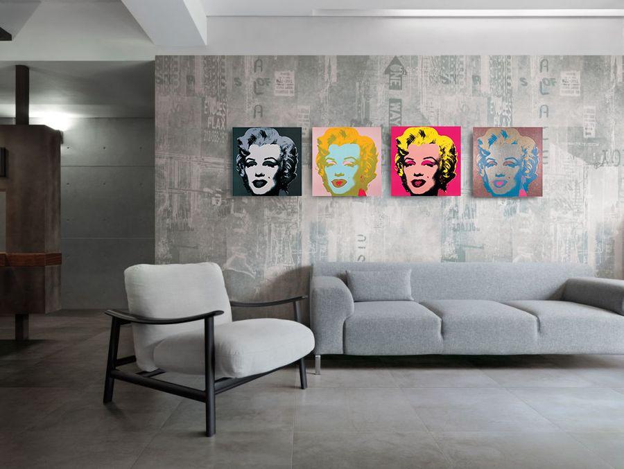 Artopweb Warhol - Marilyn Monroe Decorative MDF Panel (65x70cm)