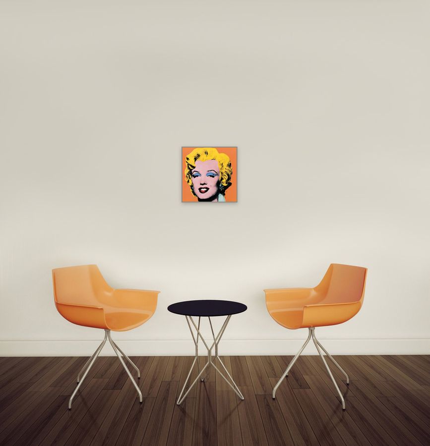 Artopweb Warhol - Shot Orange Marilyn 1964 Decorative MDF Panel (28x36cm)