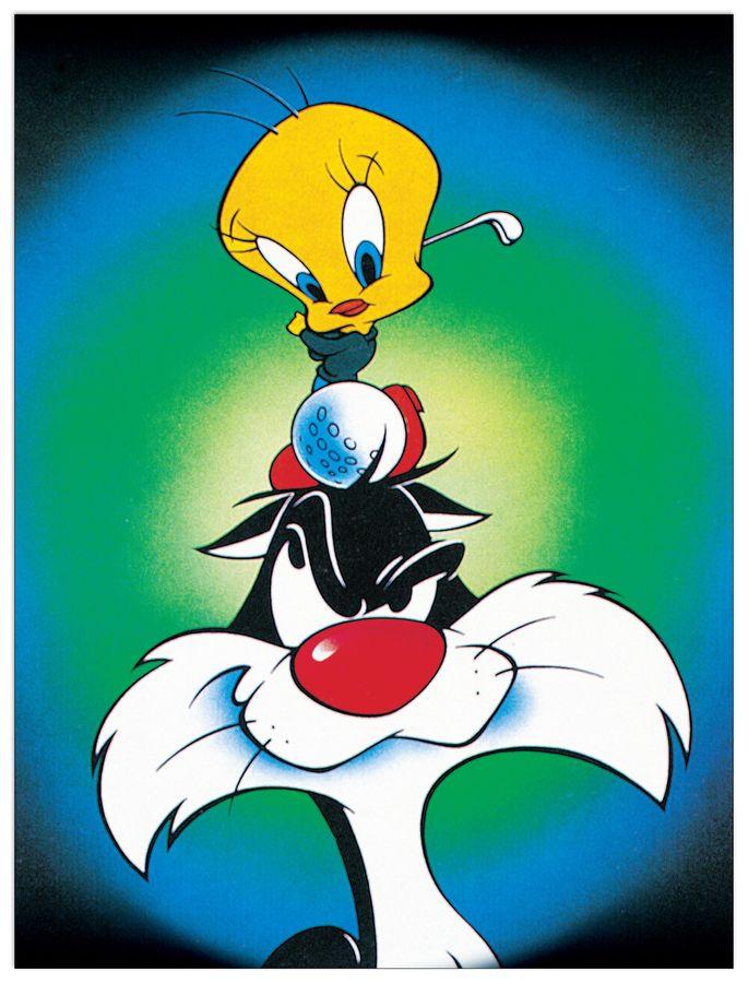 artopweb Warner Bros - A Birdie Decorative MDF Panel (60x80cm)