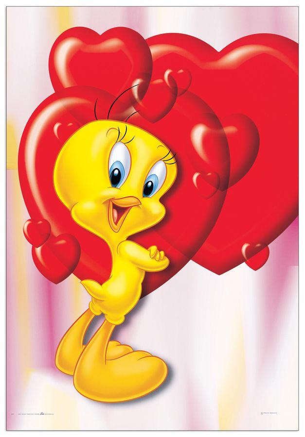 artopweb Warner Bros - Titti Decorative MDF Panel (70x100cm)