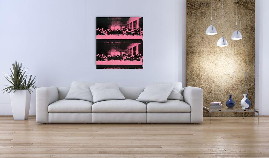 Artopweb Wharol - The Last Supper 1986 Decorative MDF Panel (69x77cm)