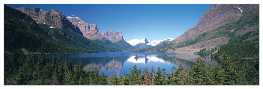 artopweb World Panoramic - U.S.A. Panoramic Decorative MDF Panel (120x38cm)