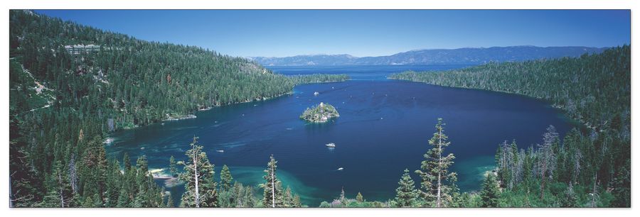 artopweb World Panoramic - U.S.A. Panoramic Decorative MDF Panel (120x38cm)