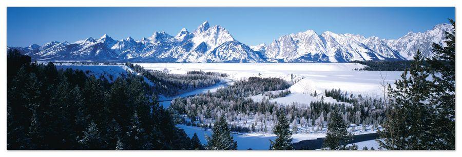 artopweb World Panoramic - U.S.A. Panoramic Decorative MDF Panel (120x38cm)