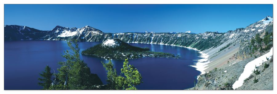 artopweb World Panoramic - U.S.A. Panoramic Decorative MDF Panel (120x38cm)