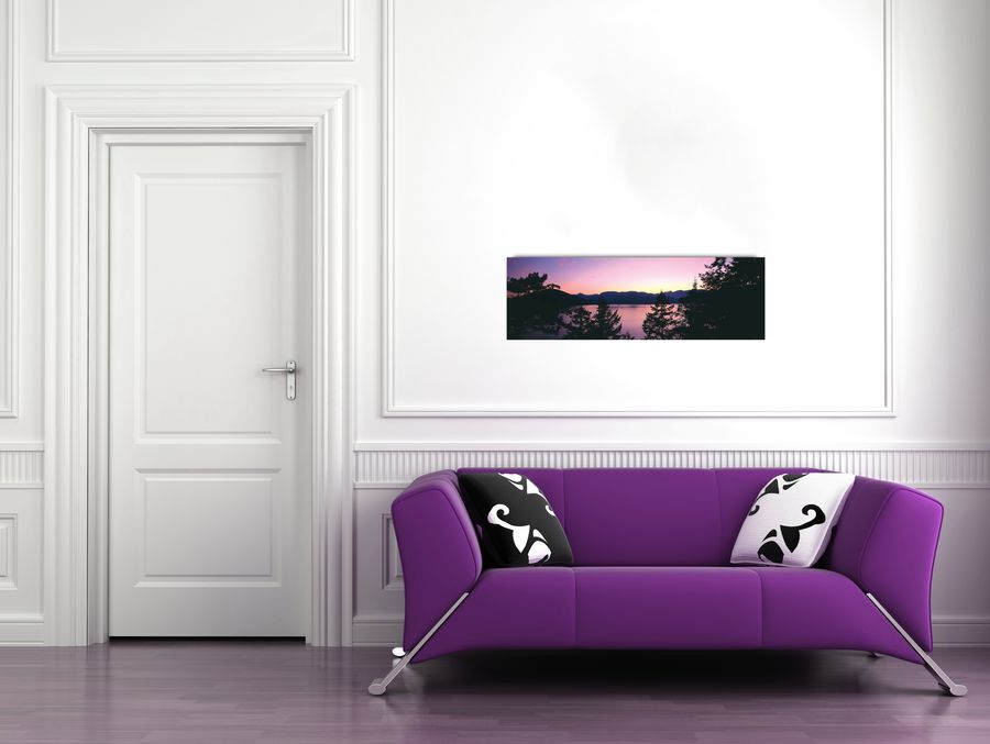 Artopweb World Panoramic - U.S.A. Panoramic Decorative MDF Panel (120x38cm)