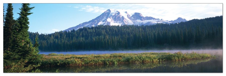 artopweb World Panoramic - U.S.A. Panoramic Decorative MDF Panel (120x38cm)