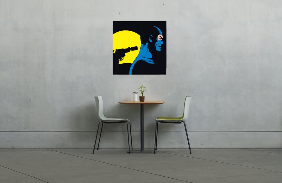 Artopweb Zaniboni - L Ultimo Della Lista Decorative MDF Panel (80x80cm)