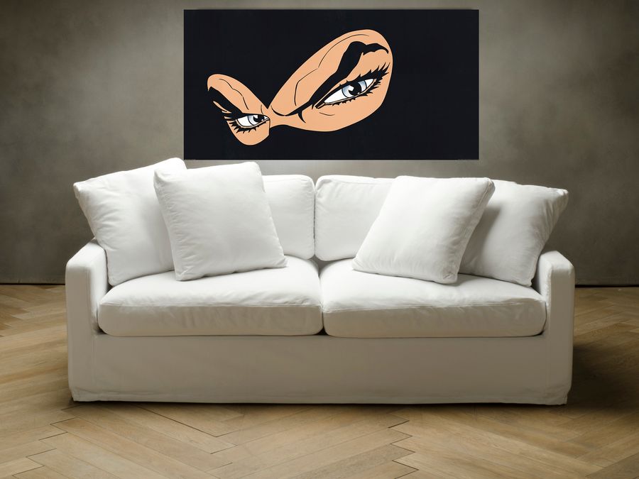 Artopweb Zaniboni - Nel Buio Decorative MDF Panel (138x70cm)