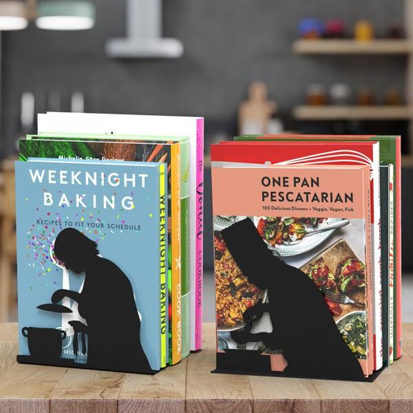 artori design “By the book” Bookend – Cooking Couple