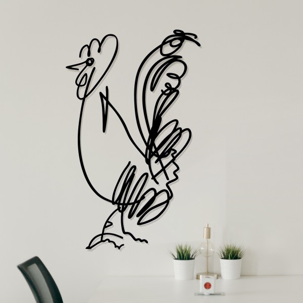 Artori Design Wanetik Art – Cock Metal Sculpture (3)