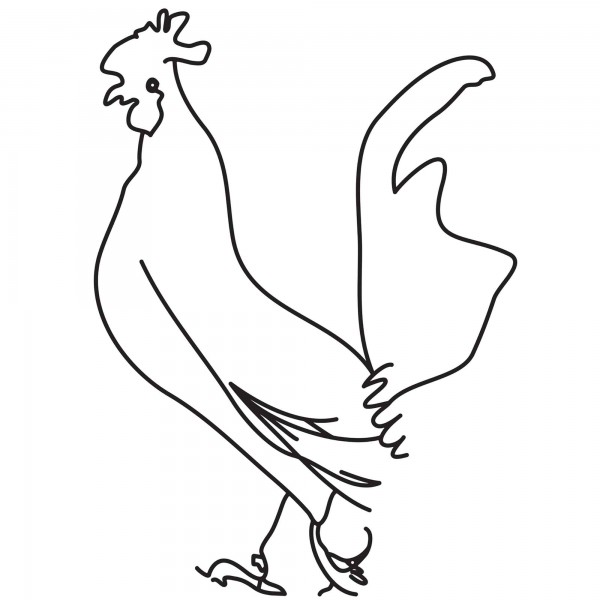 Artori Design Wanetik Art – Cock Sculpture