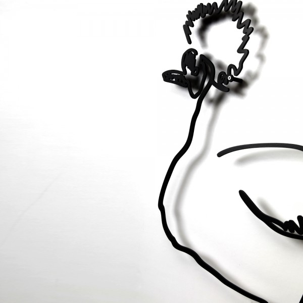 Artori Design Wanetik Art – Crowned Crane Sculpture