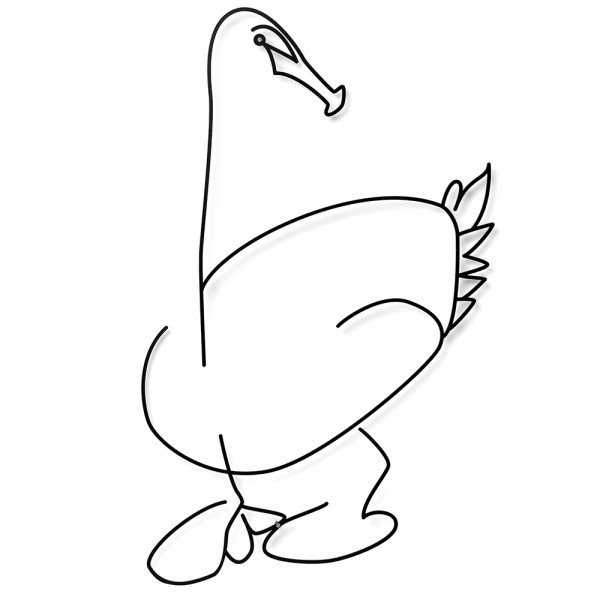 Artori Design Wanetik Art – Duck Sculpture