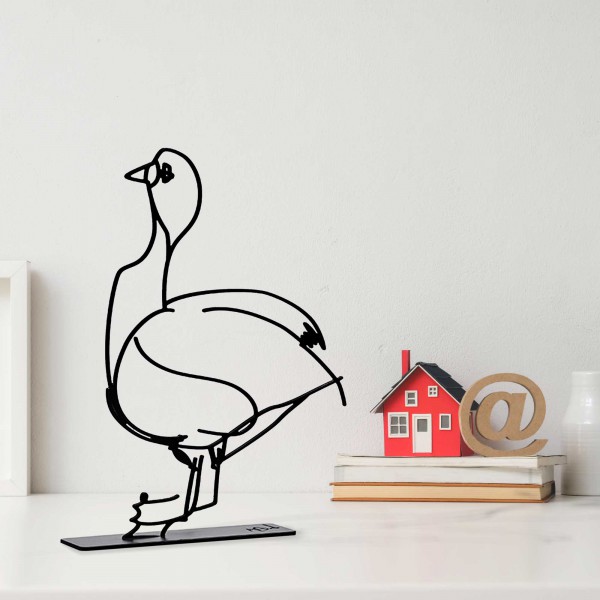 artori design Wanetik Art – Goose Sculpture