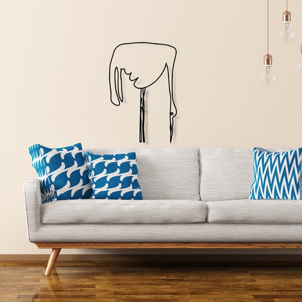 Artori Design Wanetik Art – Storke Sculpture