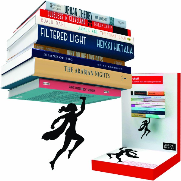 Artori Design Wondershelf – Floating Bookshelf