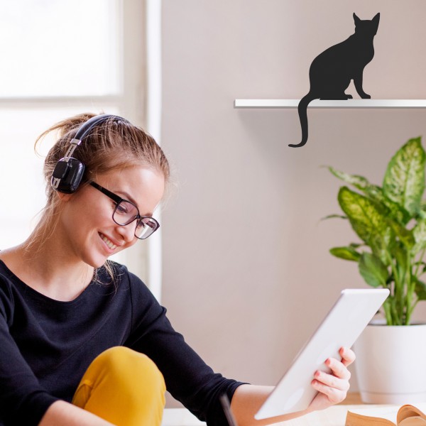 Artori Design Cat’s Meow – Diva – Decorative Metal Cat Figurine