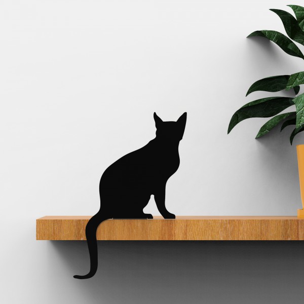 artori design Cat’s Meow – Diva – Decorative Metal Cat Figurine