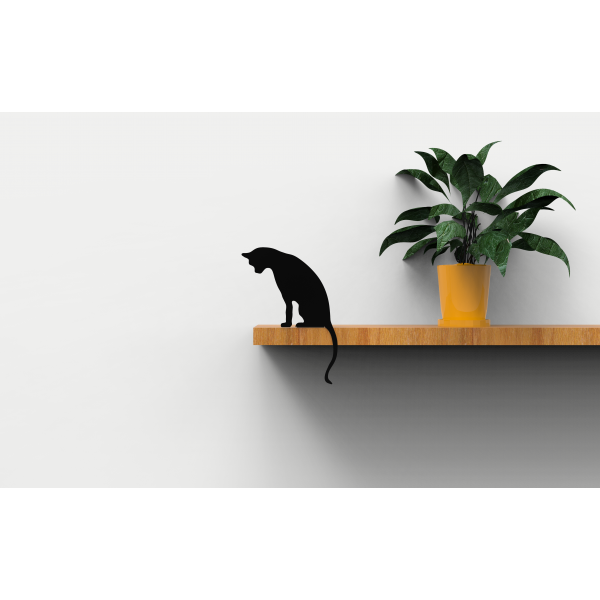 Artori Design Cat’s Meow – Princess – Decorative Cat Silhouette