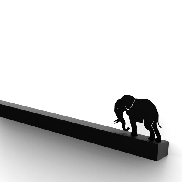 Artori Design Elephant – Metal Shelf For Toilet Paper Rolls