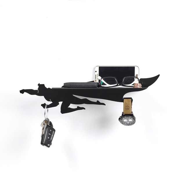 Artori Design Heroshelf – Superhero Mail And Key Holder Wall Mount