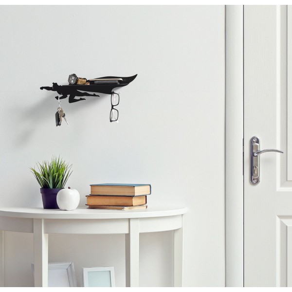 artori design Heroshelf – Superhero Mail and Key Holder Wall Mount artori design Heroshelf – Superhero Mail and Key Holder Wall Mount