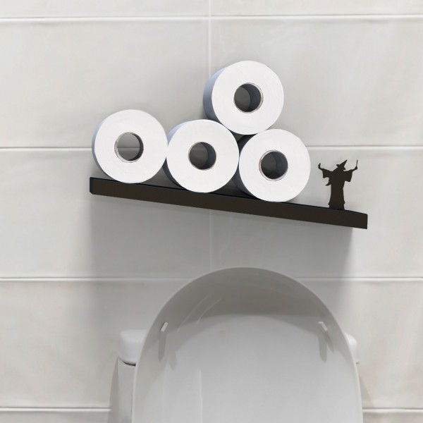 Artori Design Merlin – Metal Shelf For Toilet Paper Rolls