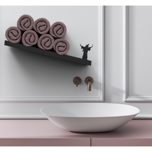 Artori Design Merlin – Metal Shelf For Toilet Paper Rolls