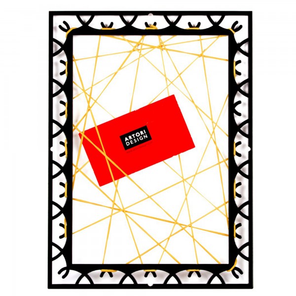 Artori Design Metal Stand For Memo Notes Or Pictures With DIY Rubber Bands