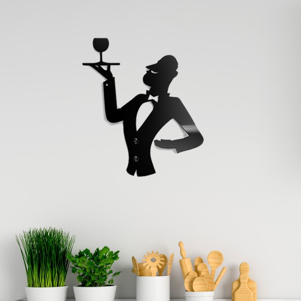 Artori Design Pierre – Kitchen Towel Holder In A French Wine Waiter Design