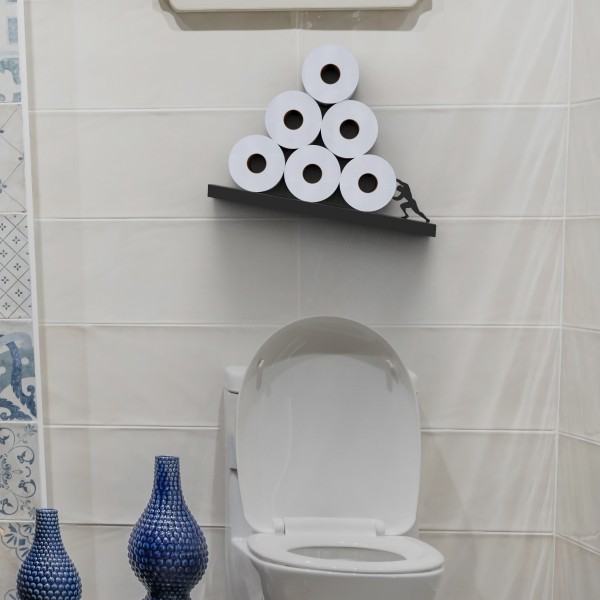 Artori Design Sisyphus Metal Shelf For Toilet Paper Rolls
