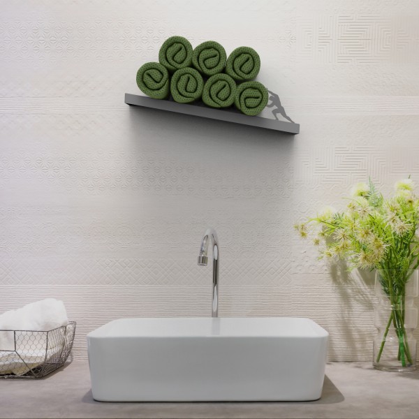 Artori Design Sisyphus Metal Shelf For Toilet Paper Rolls