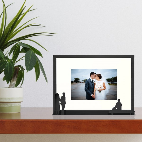 artori design “Work of Art” – Photo Frame – a couple and a bench