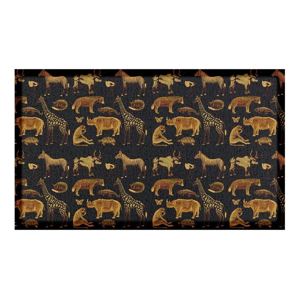 Artsy Doormats African Animal Pattern Indoor & Outdoor Doormat – 70x40cm
