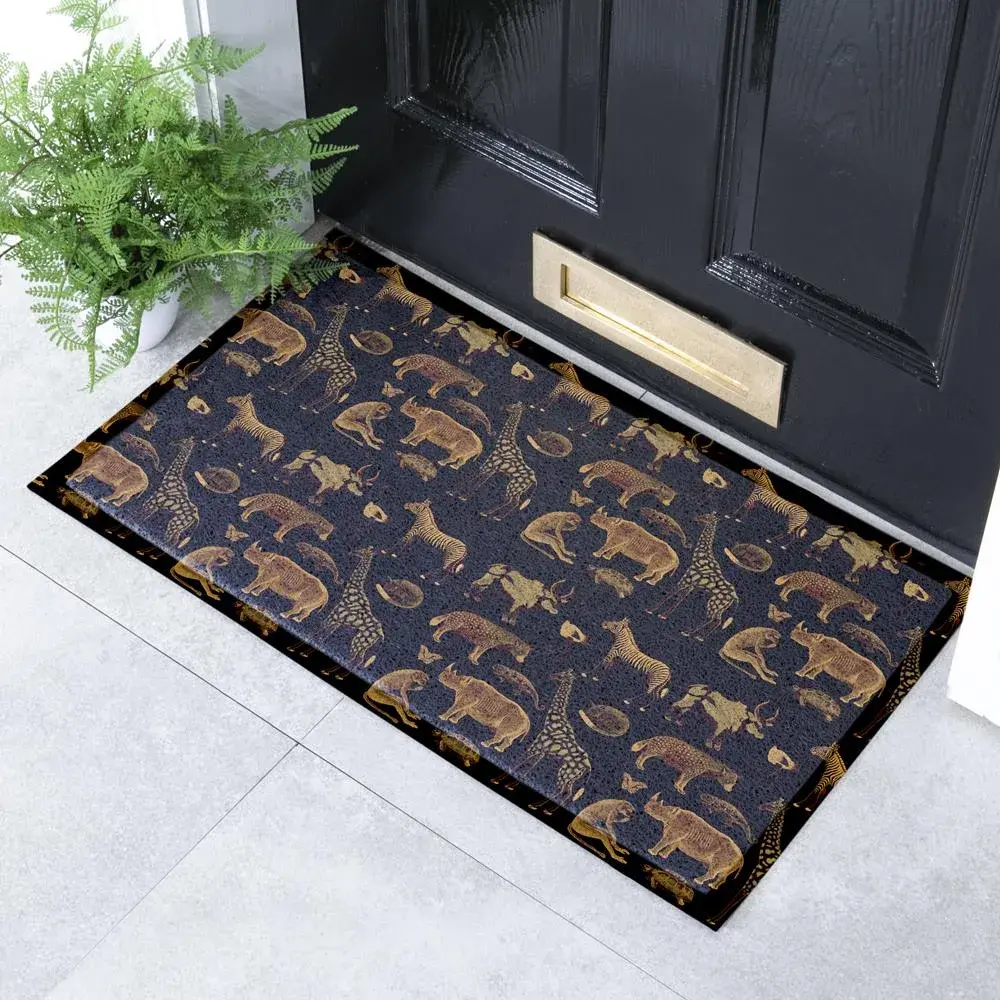 artsy doormats African Animal Pattern Indoor & Outdoor Doormat – 70x40cm