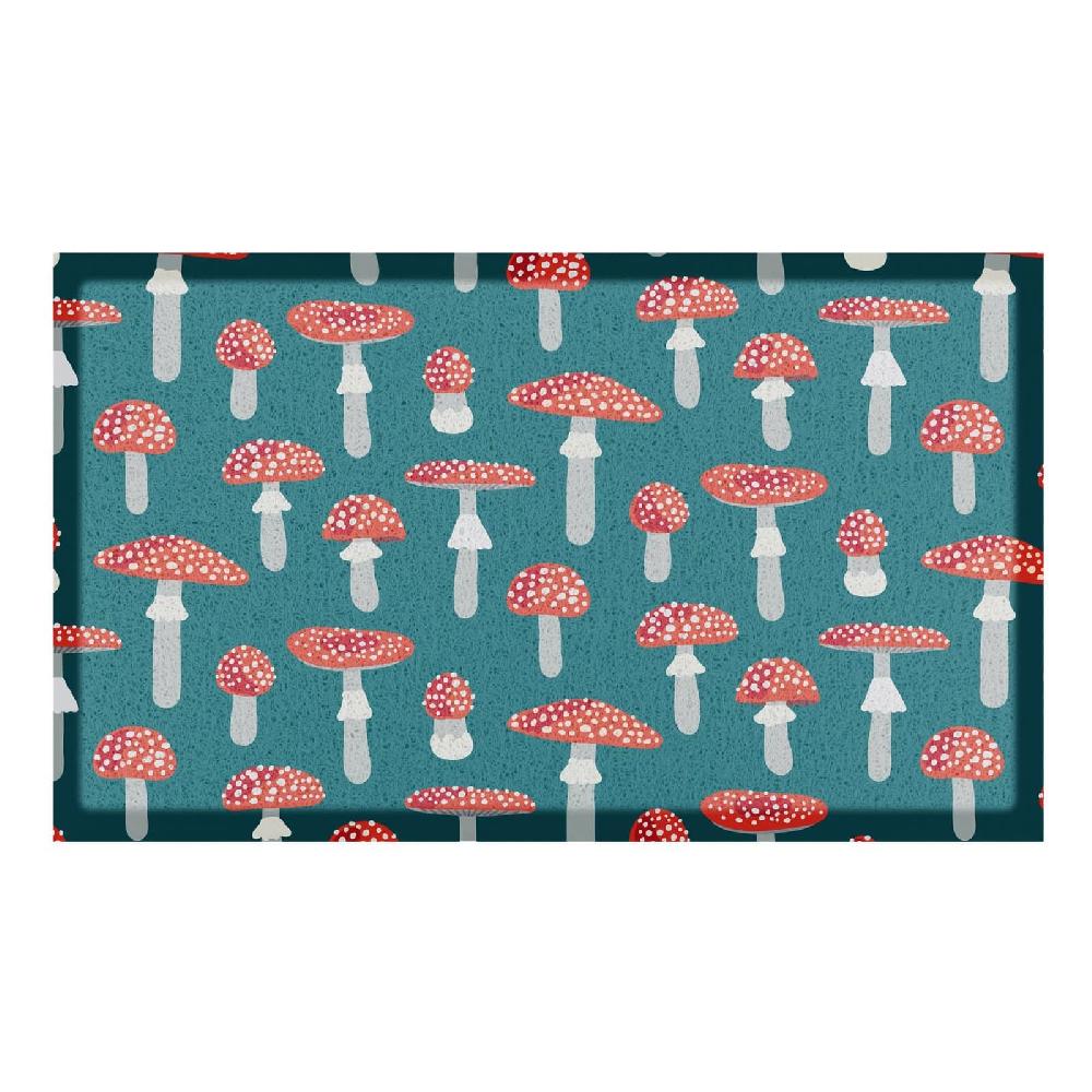 Artsy Doormats Agaric Mushroom Pattern Doormat (70 X 40cm)