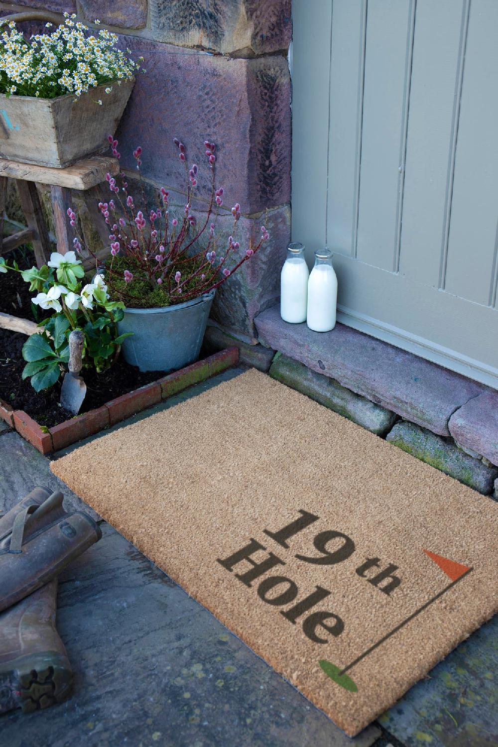 Artsy Doormats 19th Hole Flag Doormat (90 X 60cm)